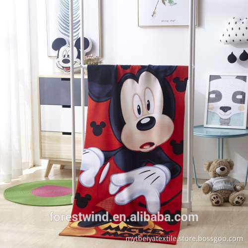 high quality custom digital printed towel